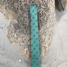 Load image into Gallery viewer, Seafoam Green Cape Cod and the Islands “Skinny Tie” Necktie- 100% Silk