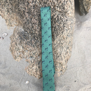 Seafoam Green Cape Cod and the Islands “Skinny Tie” Necktie- 100% Silk